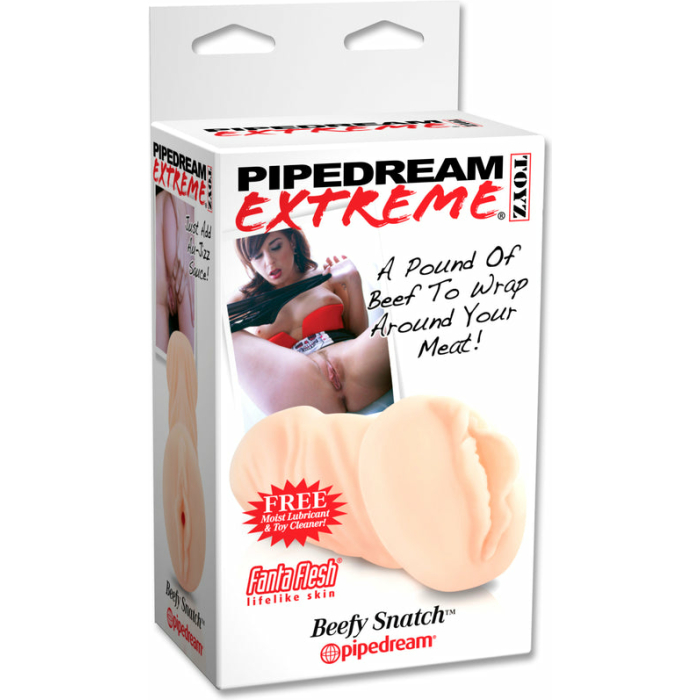 Beefy Snatch Pussy Masturbator Beige - Image 3