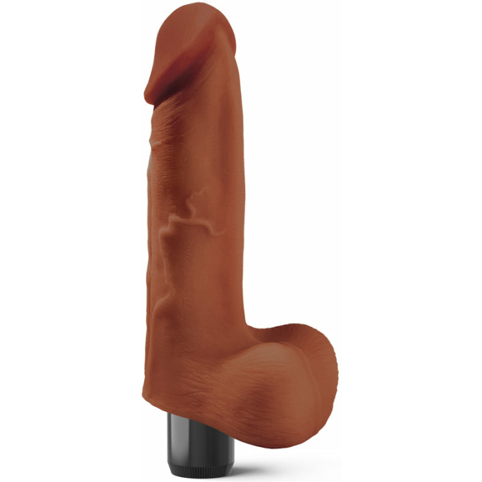 Real Feel Lifelike Toyz No. 13 - Brown Vibrator - Image 1