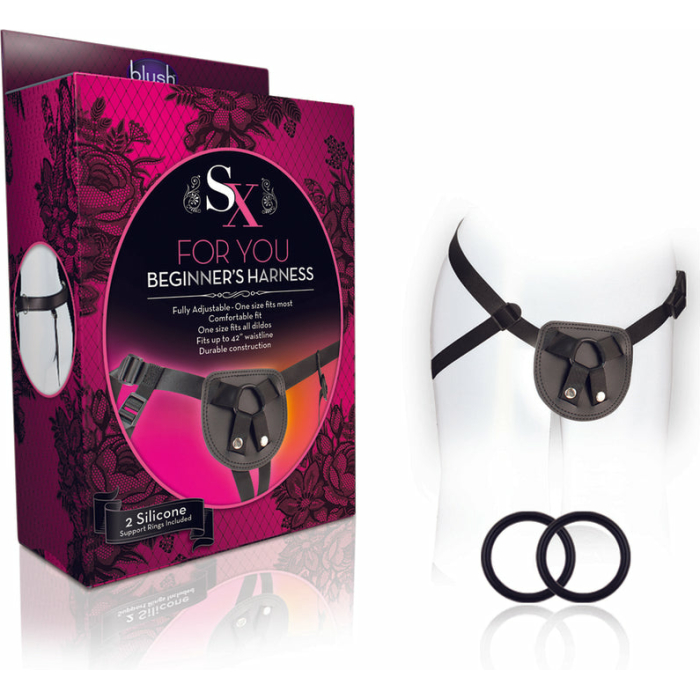 SX For You Beginners Harness Black - Image 1