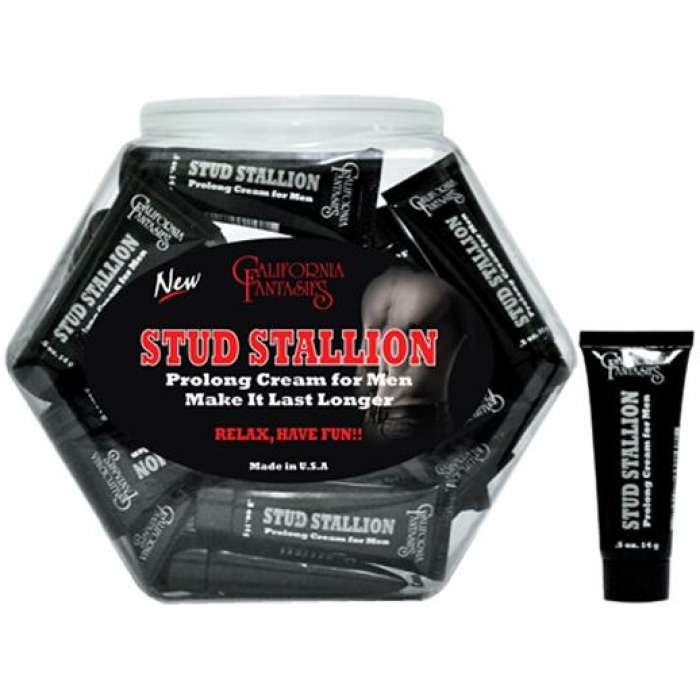 Stud Stallion Prolong Cream For Men - .05 Oz Tube Bowl Of 36 - Image 1