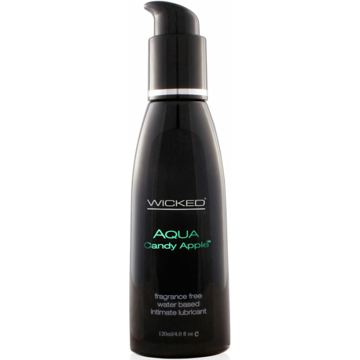 Wicked Aqua Candy Apple Lube 4oz. - Image 1