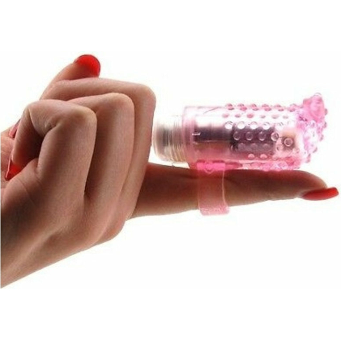 Frisky Finger Light Up Finger Massager - Pink - Image 1