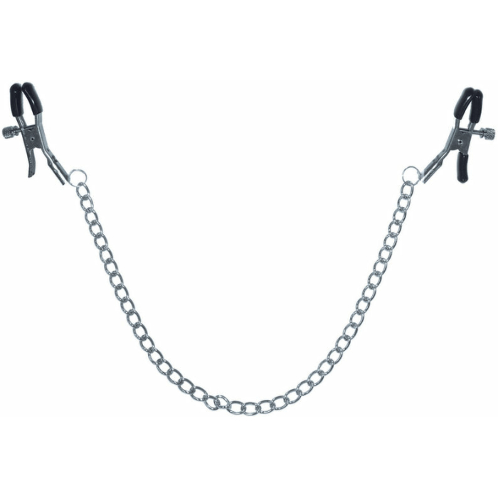 Sex And Mischief Chained Nipple Clamps - Image 1