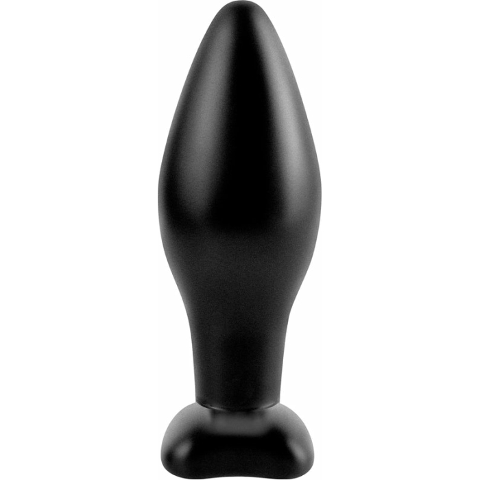 Anal Fantasy Medium Silicone Plug Black - Image 2