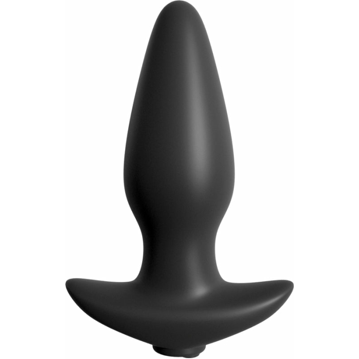 Anal Fantasy Remote Control Silicone Plug Black - Image 1