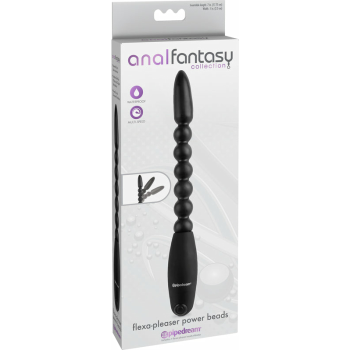 Anal Fantasy Flexa-Pleaser Power Beads Black - Image 3