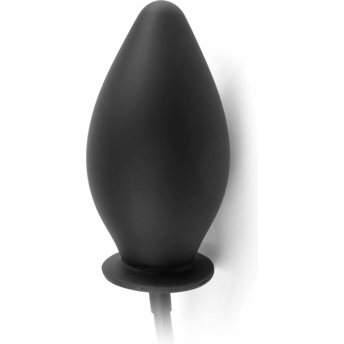 Anal Fantasy Inflatable Silicone Plug Black - Image 2