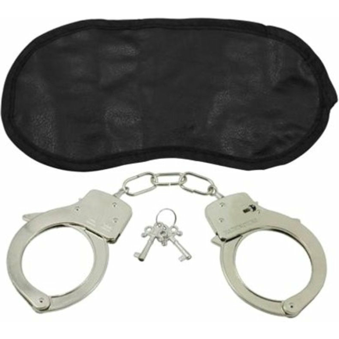 Dominant Submissive Metal Handcuffs - Image 1