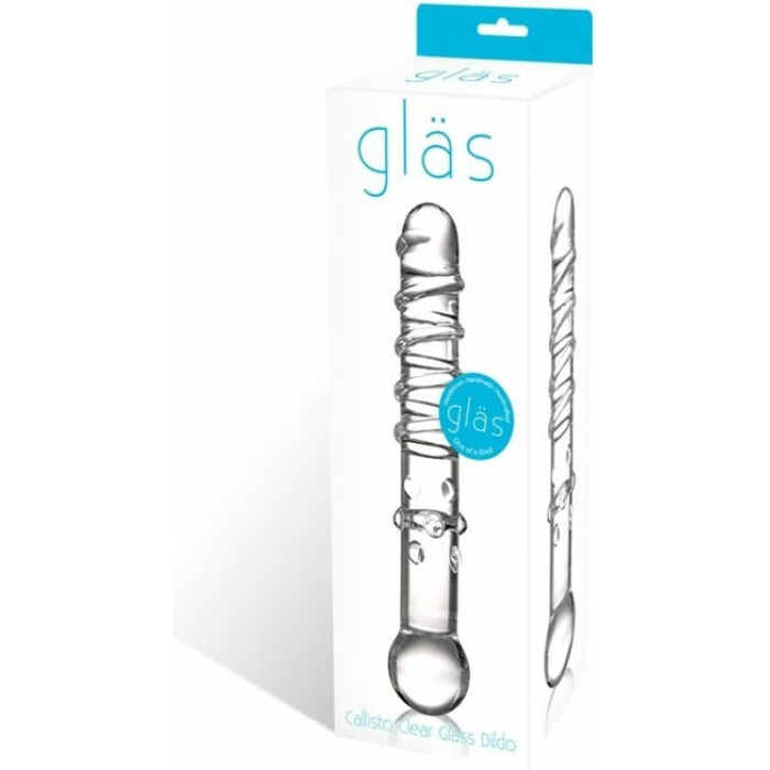 Glas Callisto Clear Glass Dildo - Image 2