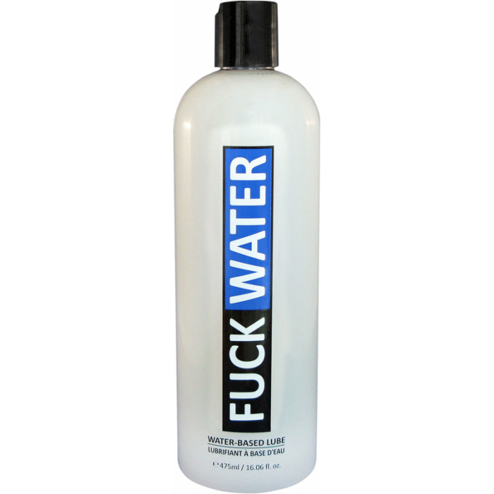 F*ck Water Water-Based Lubricant 16oz - Image 1