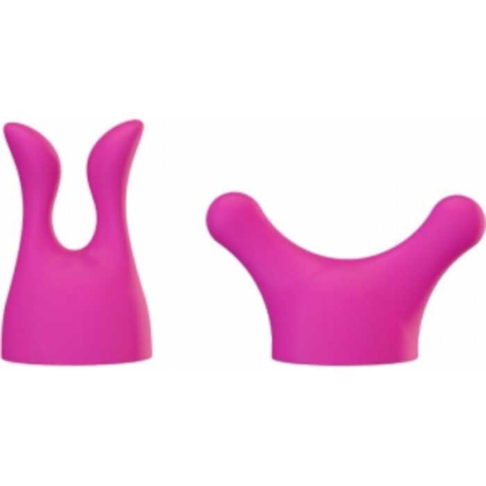 Palm Power Massager Heads Body 2 Pack Pink - Image 1