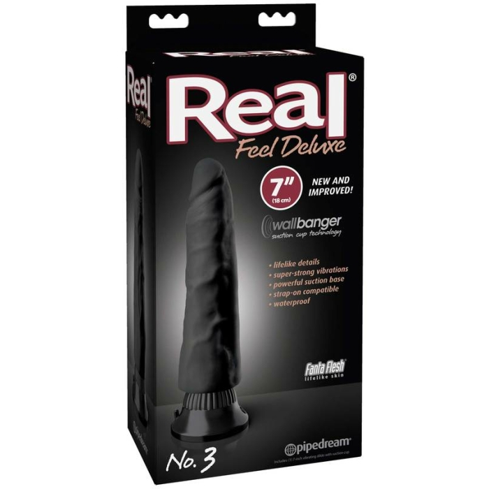 Real Feel Deluxe # 3 - Black - Image 2