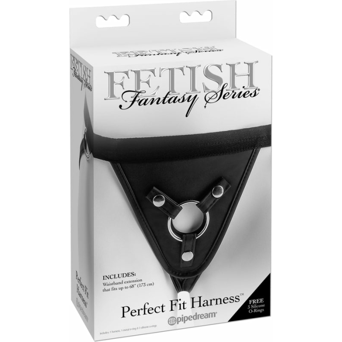 Perfect Fit Harness Black - Image 3