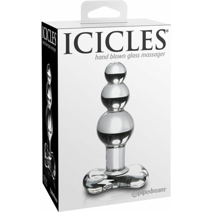 Icicles No 47 Beaded Glass Anal Plug - Image 3