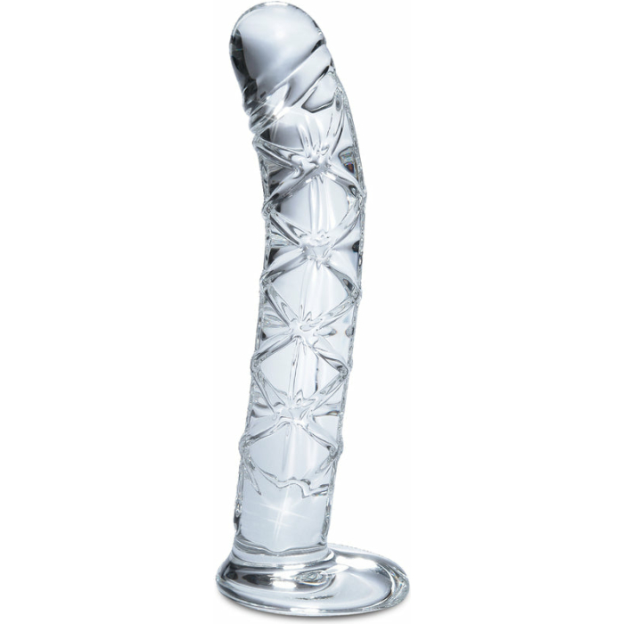 Icicles No. 60 Glass G-Spot Dong Clear - Image 1