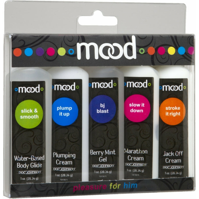 Mood Pleasure For Him 5 Pack 1 oz Bottles - Image 2