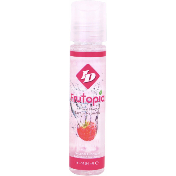 ID Frutopia Raspberry Flavored Lubricant 1oz Bottle - Image 1