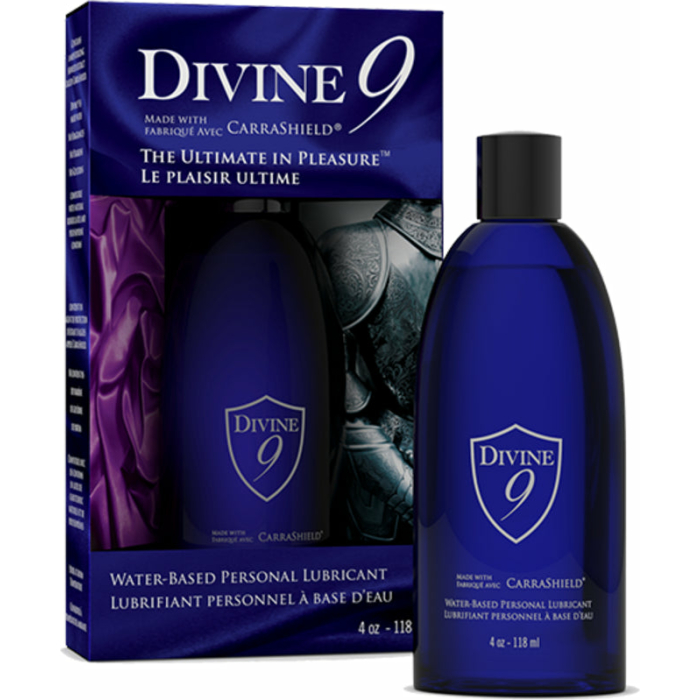 Divine 9 Waterbased Lubricant 4oz. - Image 1