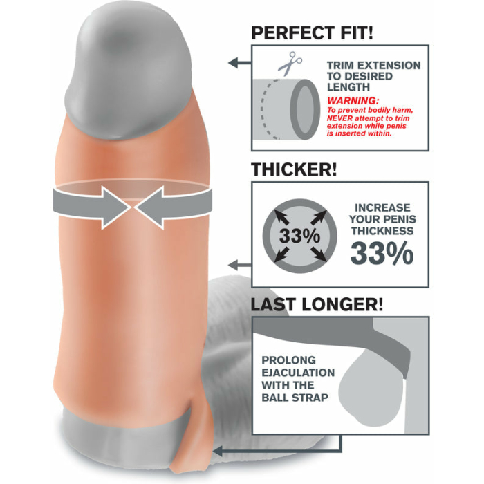 Real Feel Enhancer XL Extension - Beige - Image 2