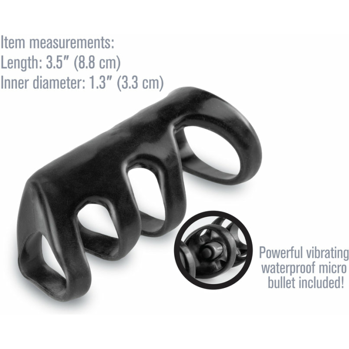 Fantasy X-Tensions Vibrating Power Cage Black - Image 2