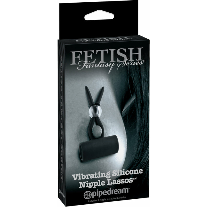 Fetish Fantasy Limited Edition - Vibrating Silicone Nipple Lassos - Image 3