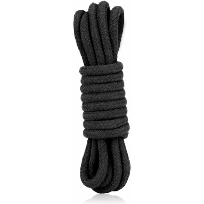 Lux Fetish Bondage Rope Black 10ft - Image 1