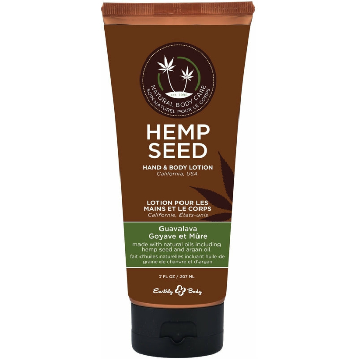 Earthly Body Hand & Body Lotion Guavalava 7oz Tube - Image 1