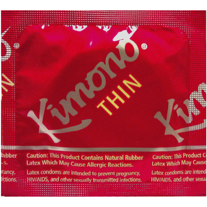 Kimono Micro Thin Lubricated Latex Condomos (3 Pack) - Image 1
