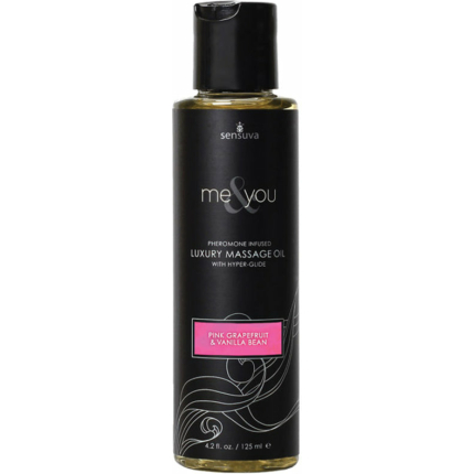 Me & You Massage Oil Grapefruit Vanilla 4.2oz
