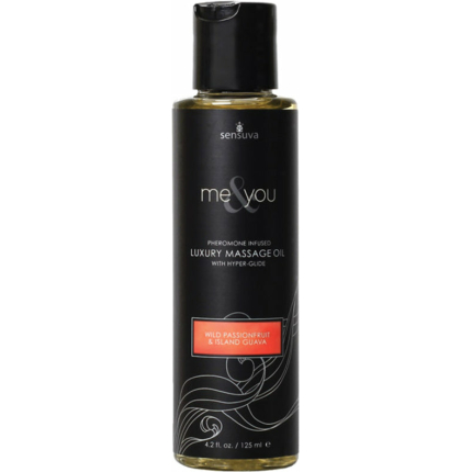 Me & You Massage Oil Passion Fruit Guava 4.2oz