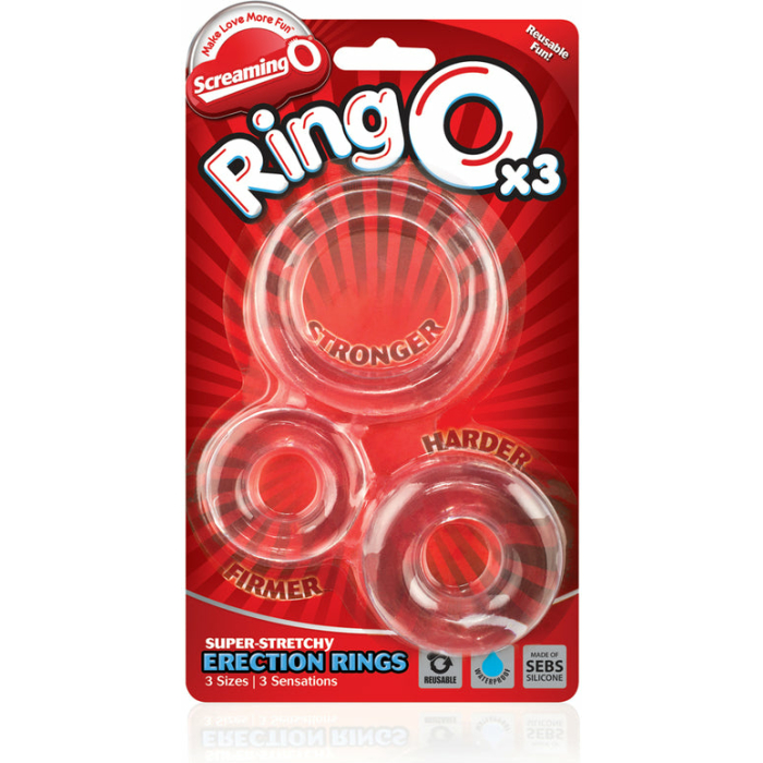 Screaming O RingO x3 Clear - Image 3