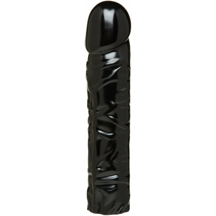 Vac-U-Lock 8" CodeBlack Classic Dong - Black - Image 1