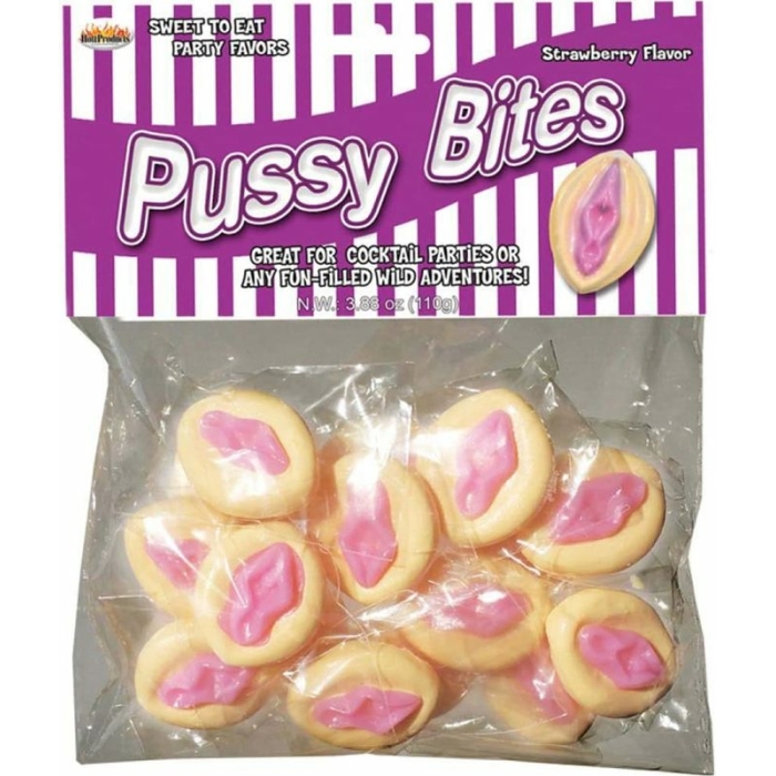 Pussy Bites Strawberry 3.88oz - Image 1