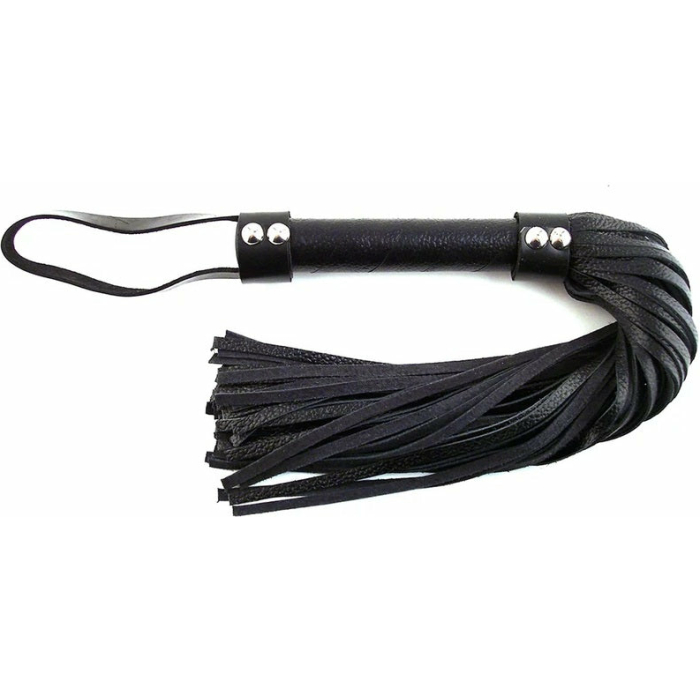 Rouge Short Leather Flogger Black - Image 1