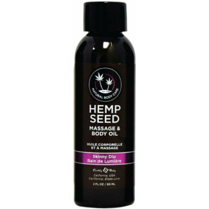 Earthly Body Massage Oil Skinny Dip 2oz - Image 1