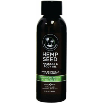 Earthly Body Massage Oil Naked In The Woods 2oz