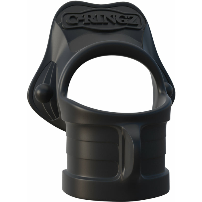 Fantasy C-Ringz Rock Hard Ring & Ball Stretcher Black - Image 1