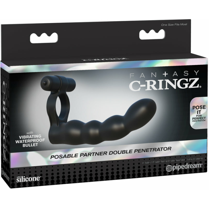 Fantasy C-Ringz Posable Partner Double Penetrator - Image 3