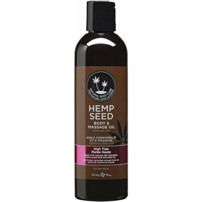 Earthly Body Massage Oil High Tide 8oz. - Image 1