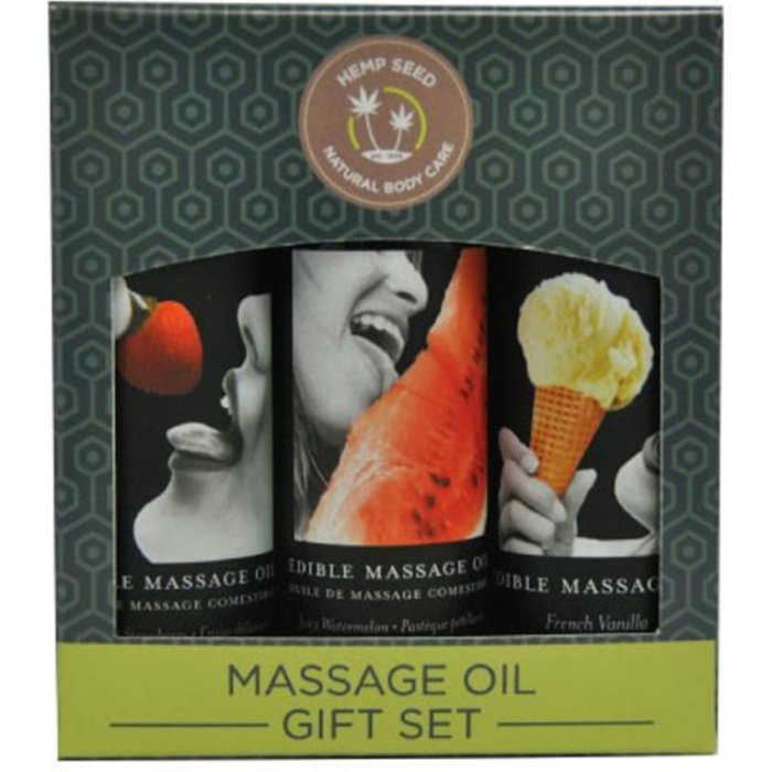 Massage Oil Fragrance Gift Set 3 Fragrances - Image 1