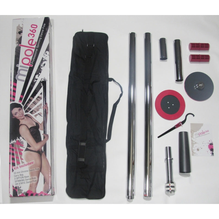 Mi-pole Professional Spinning Dance Pole 9ft/pads - Image 1