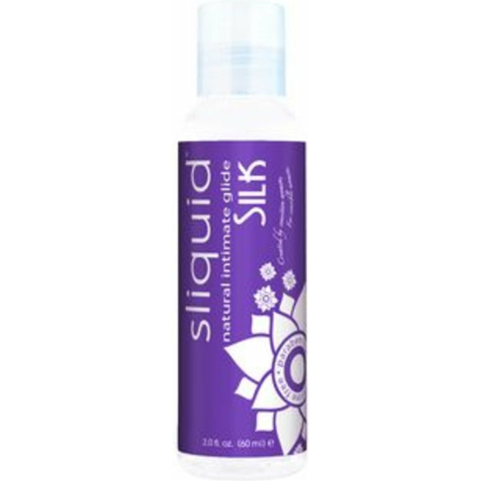 Sliquid Naturals Silk Hybrid Lubricant 2oz - Image 1