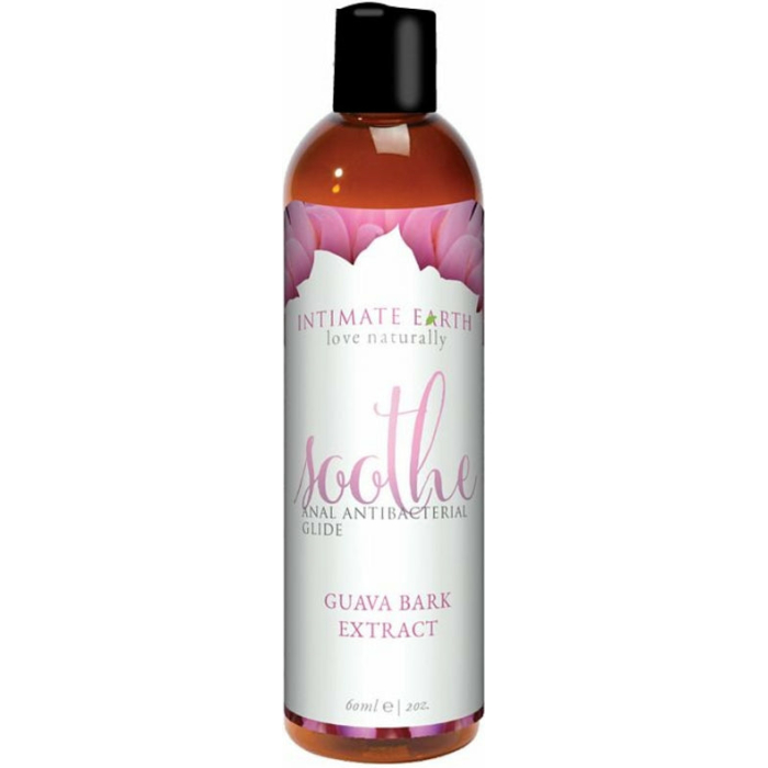 Intimate Earth Soothe Anal Anti-Bacterial Glide 2oz - Image 1