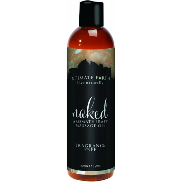 Intimate Earth Naked Massage Oil 120ml. - Image 1