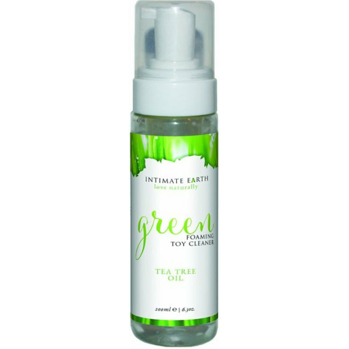 Intimate Earth Green Tea Tree Toy Cleaner 6.3oz - Image 1