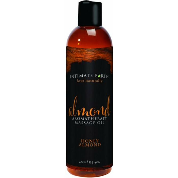 Intimate Earth Almond Massage Oil 4oz - Image 1