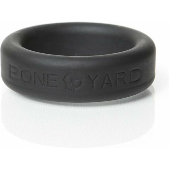 Boneyard Silicone Ring 1.2 inches Black - Image 1