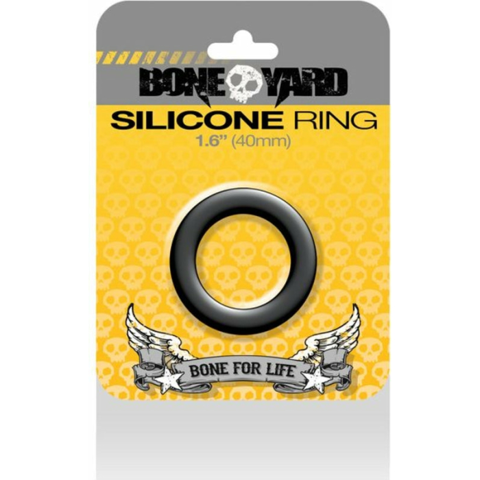 Boneyard Silicone Ring 40mm Black - Image 3