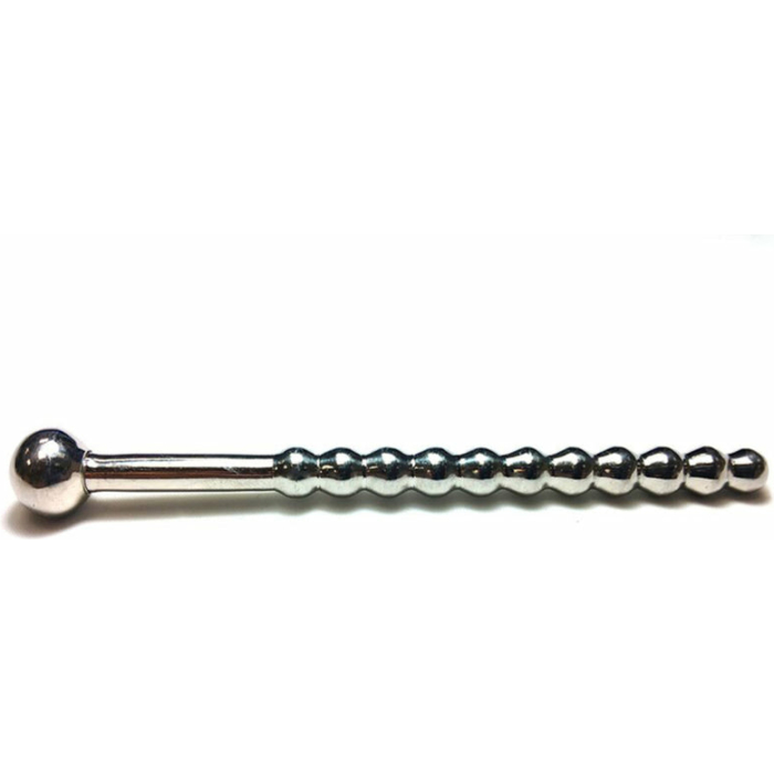 Rouge Beaded Urethral Sound w/Stopper - Image 1