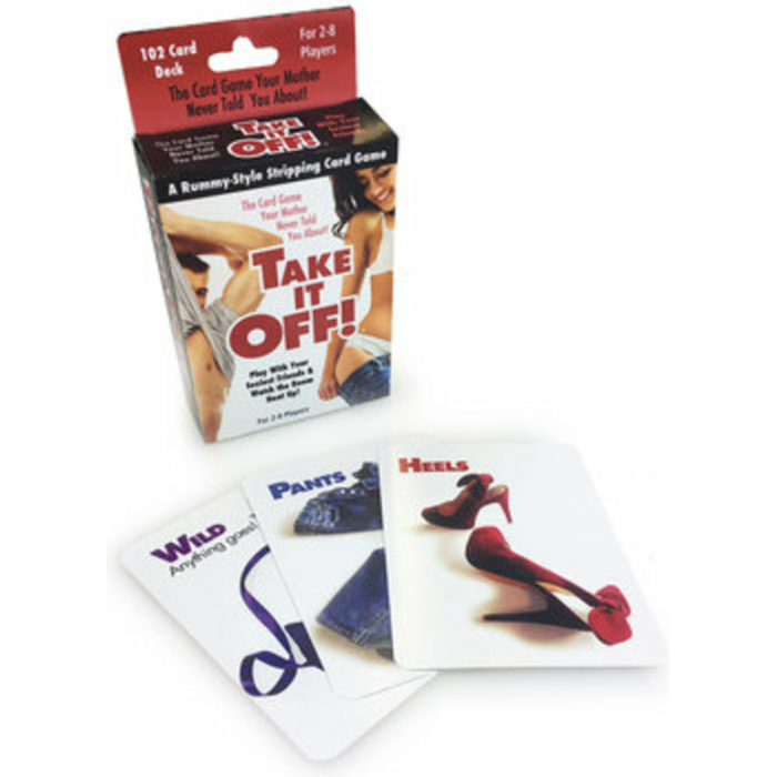 Take It Off, Stripping Card Game - Image 1